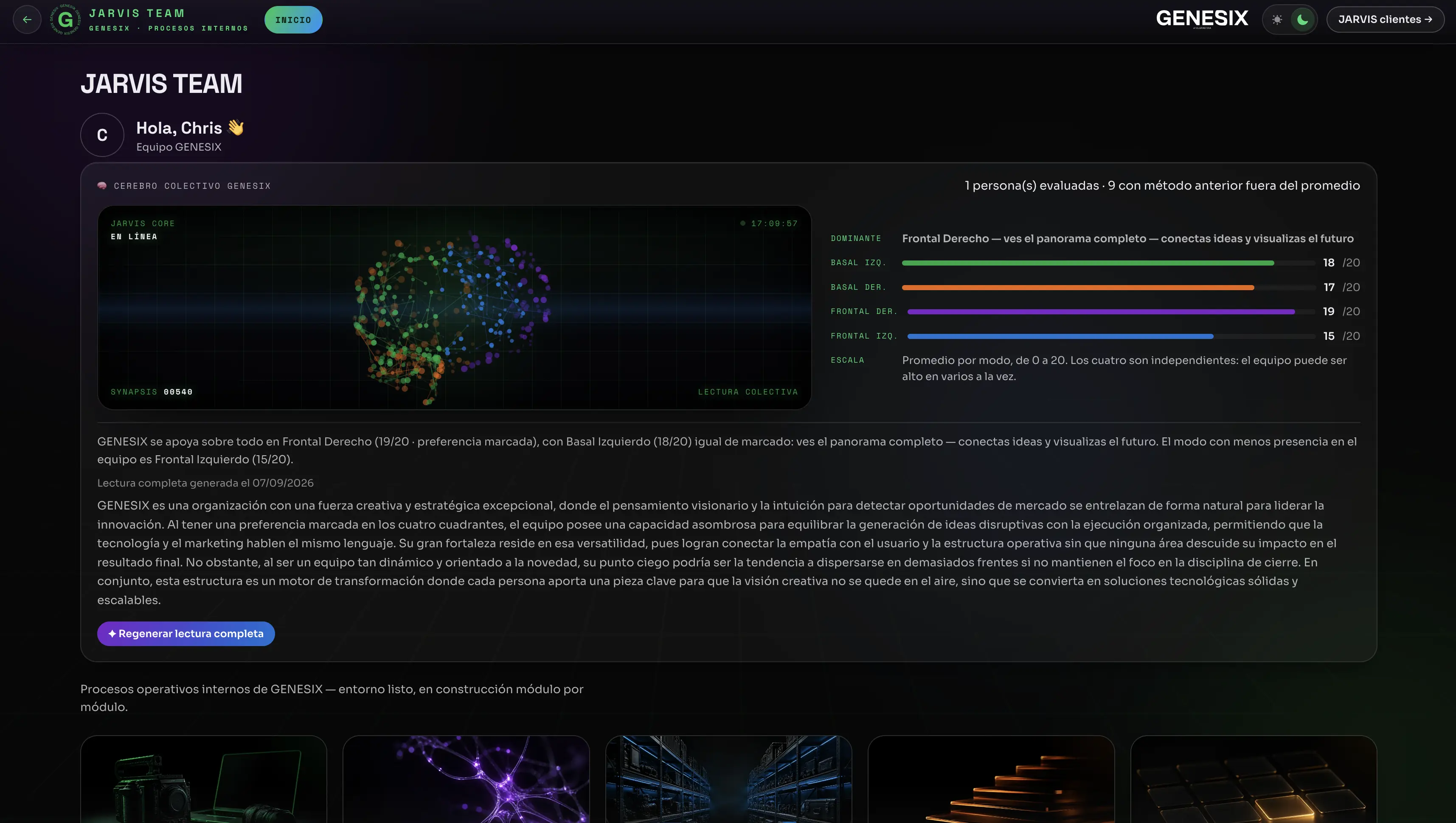 JARVIS Team para Genesix: el sistema operativo interno que ordena la agencia y cuida a su equipo — imagen 2