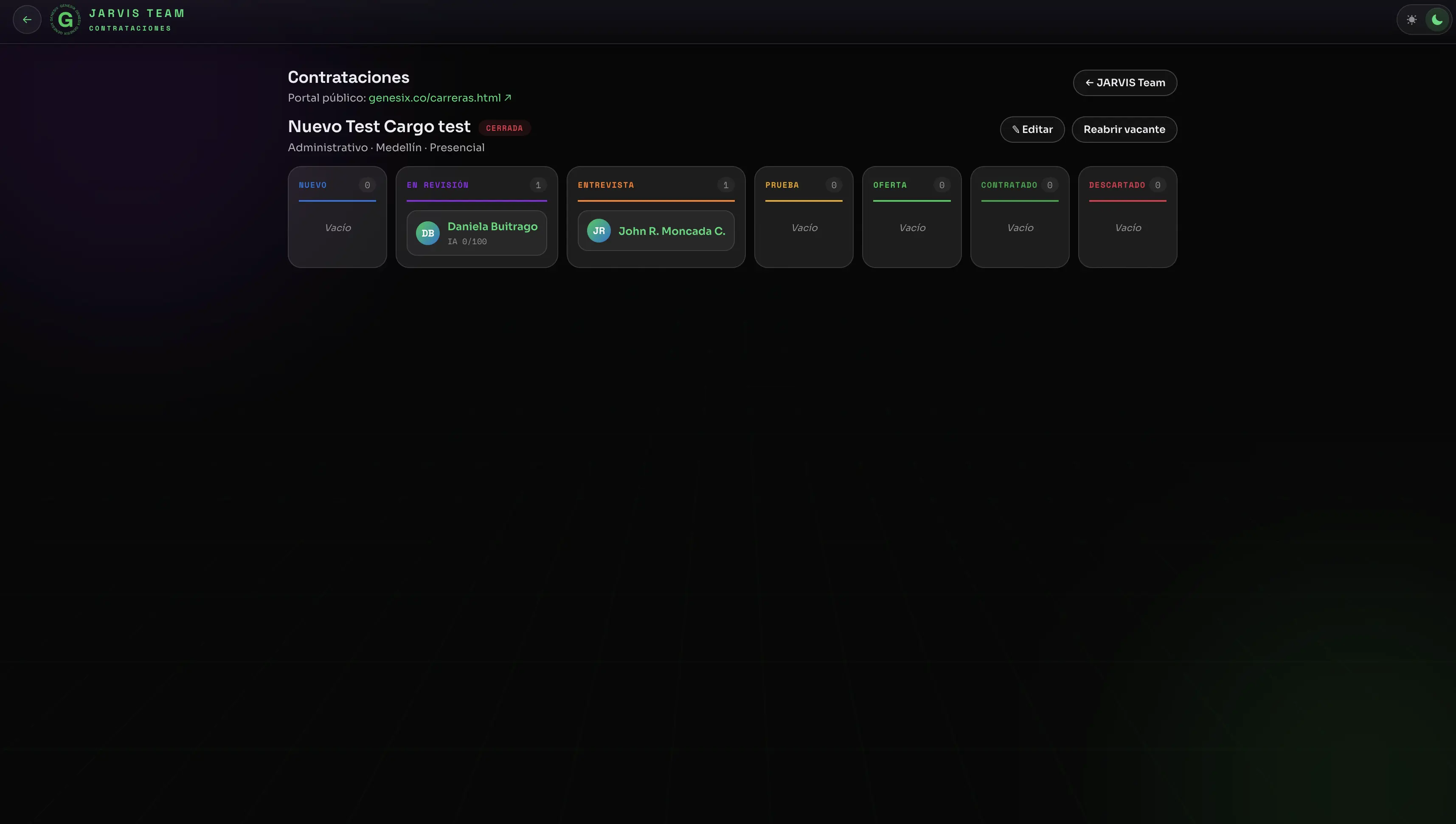 JARVIS Team para Genesix: el sistema operativo interno que ordena la agencia y cuida a su equipo — imagen 8