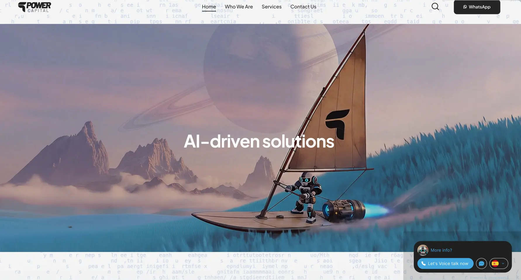 Web con IA Powercapital