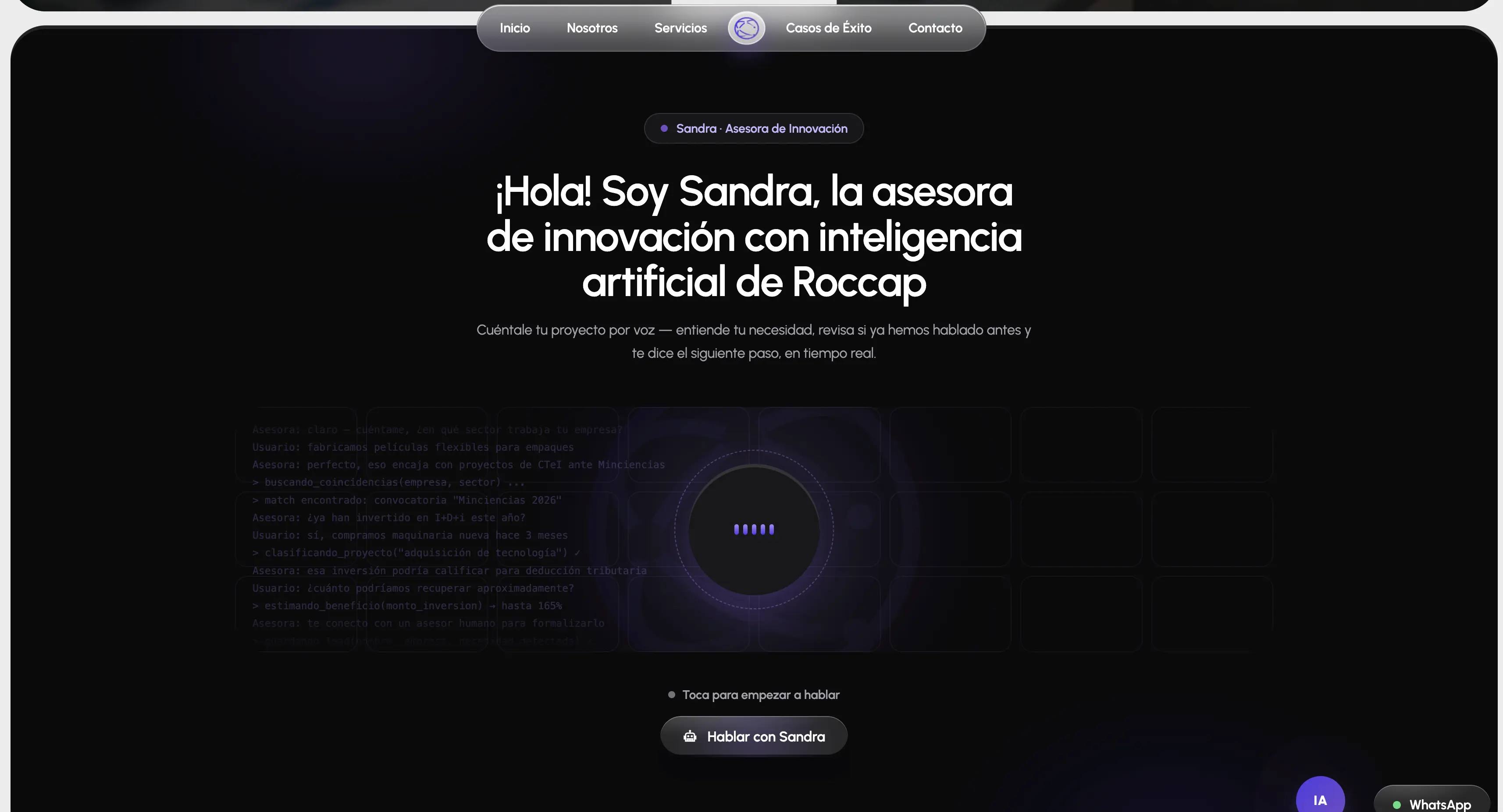 Primera consultora de innovación en Colombia con asesor de voz por IA